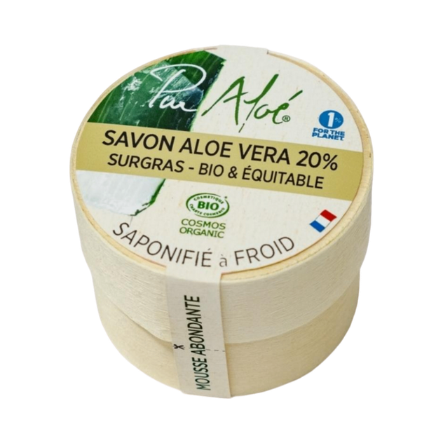 Savon aloé vera 20% surgras Bio