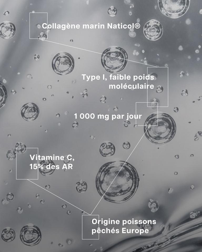 Collagène marin hydrolysé 1 000 mg