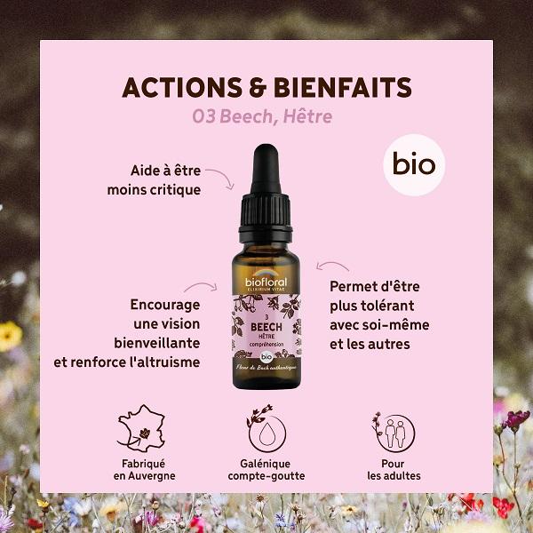 Fleur de Bach Beech N°3 Bio