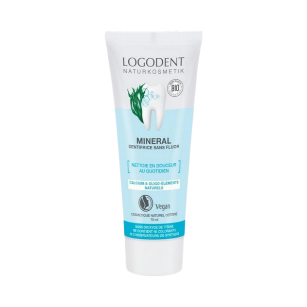 Minéral dentifrice sans fluor Logodent Bio