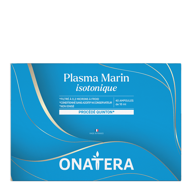 Plasma marin (eau de mer) isotonique procédé Quinton