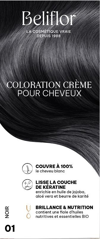 Coloration Crème 01 noir