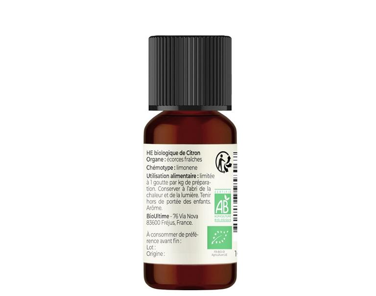 Huile essentielle Citron Bio
