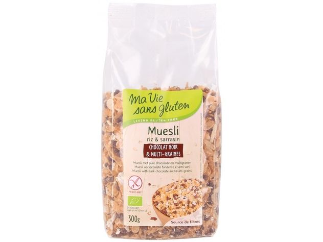 Muesli chocolat noir & multi-graines Bio