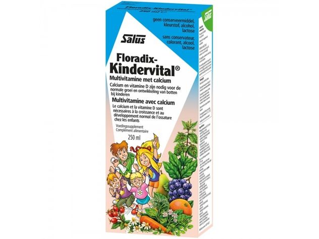 Floradix Kindervital Multivitamines + Calcium
