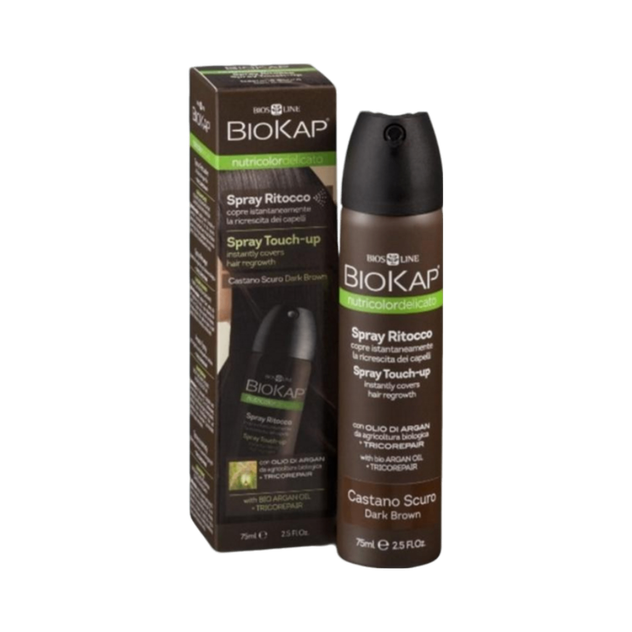 Spray retouche delicato châtain foncé