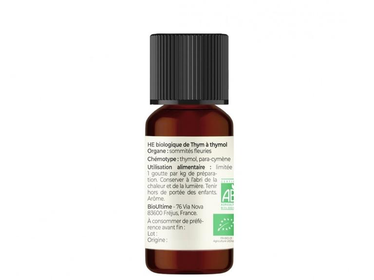 Huile essentielle Thym à thymol Bio