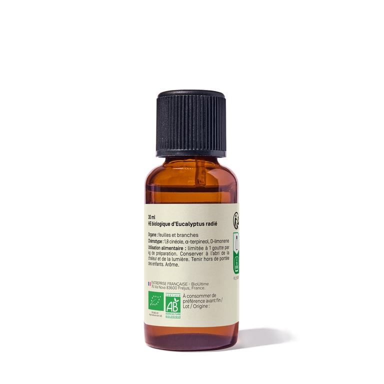 Huile essentielle Eucalyptus radié Bio (radiata)