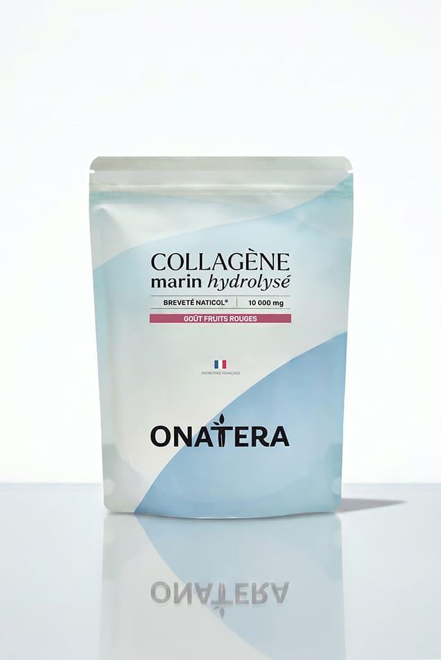 Collagène marin hydrolysé goût fruits rouges