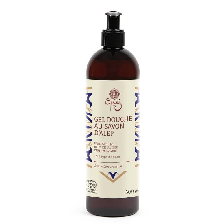 Gel douche savon d'Alep au jasmin