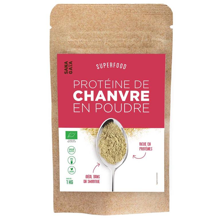 Protéine de chanvre Bio