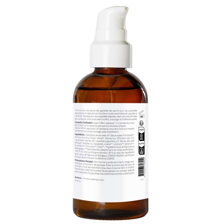 Huile de Massage à l'Arnica Bio