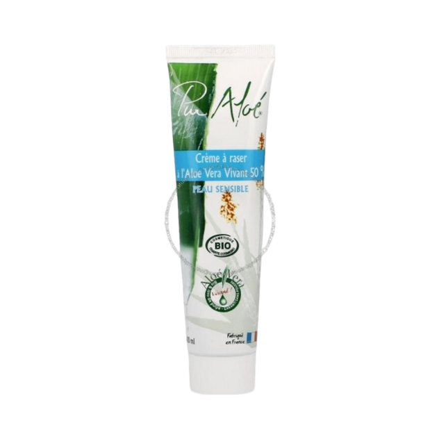 Crème à raser à l'Aloe Vera Bio