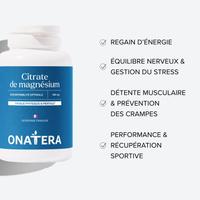 Citrate de magnésium 360mg