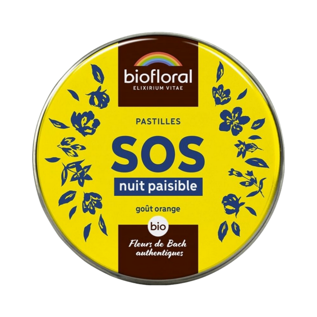 Pastilles SOS secours nuit paisible Bio
