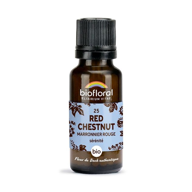 Fleur de Bach Red Chestnut n° 25 granules Bio