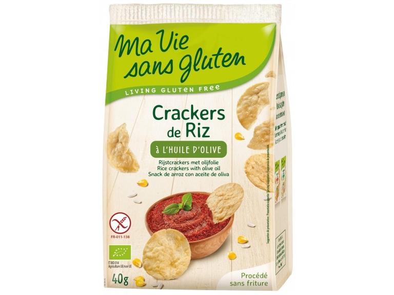 Crackers de riz à l'huile d'olive Bio