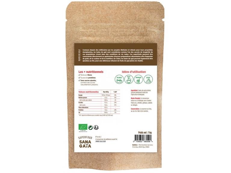 Baies de Goji Bio