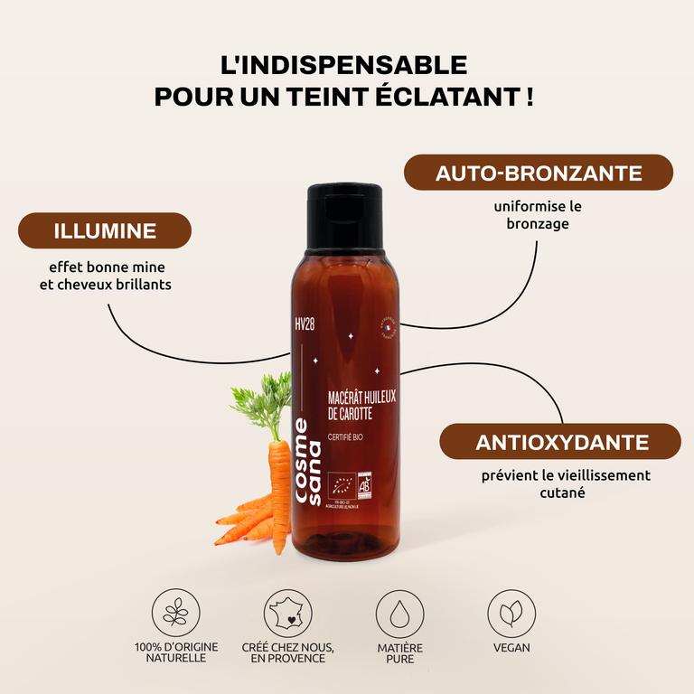 Macérât Huileux de Carotte Bio