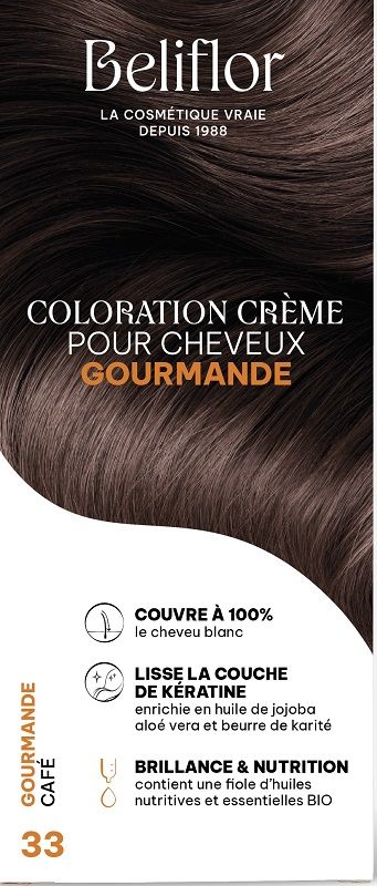 Coloration Crème 33 café