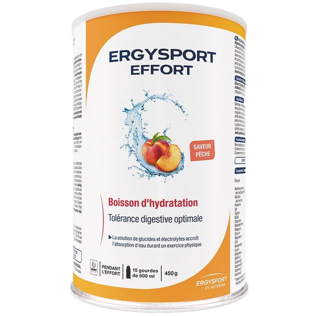 Ergysport Effort goût pêche en poudre