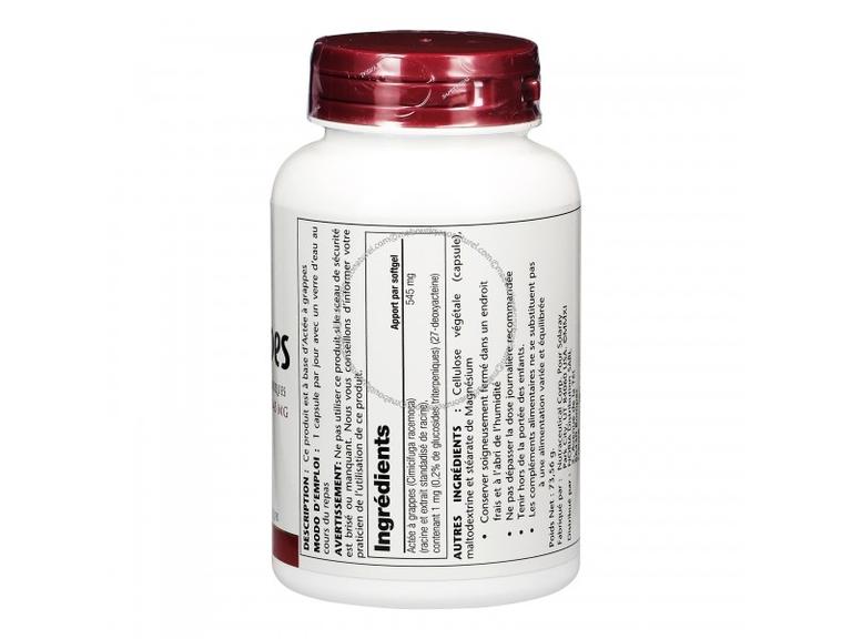 Actée à grappes noires 545 mg