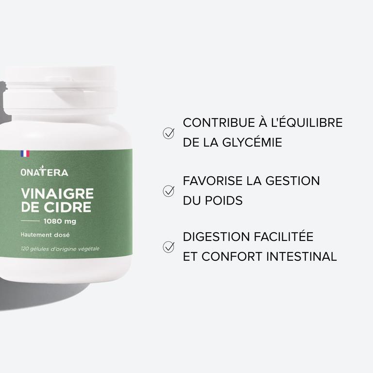 Vinaigre de cidre 1080 mg