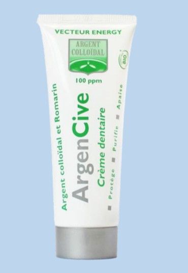 Crème Dentaire à l'Argent Colloïdal 100 PPM