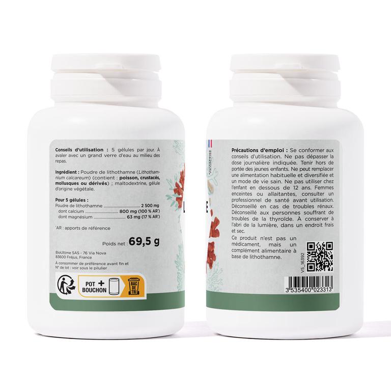 Lithothamne (Calcium vegetal) 500 mg