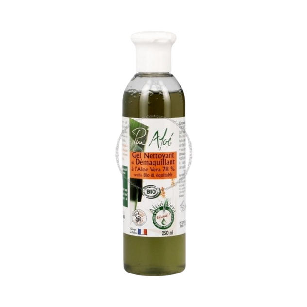Gel nettoyant  démaquillant à l'Aloe Vera Bio