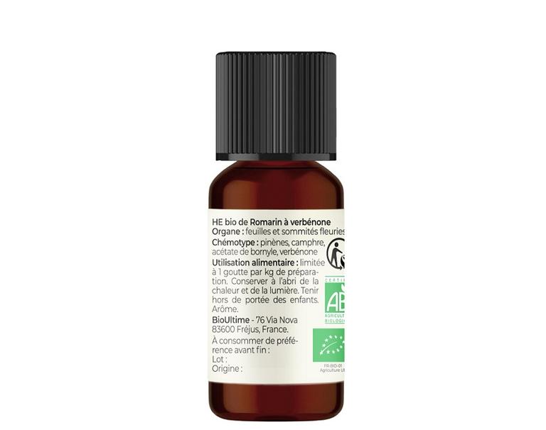 Huile essentielle Romarin à verbénone Bio
