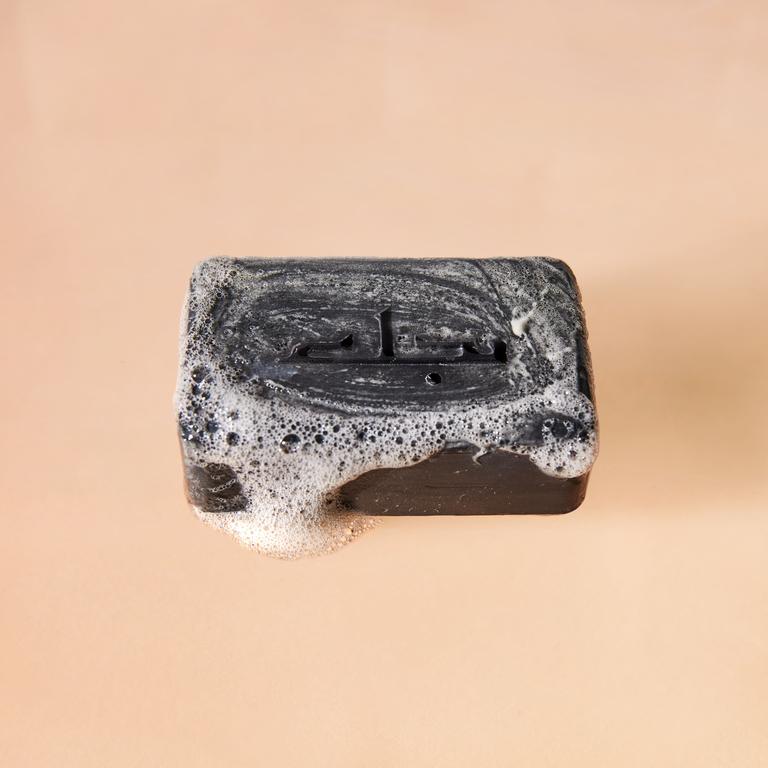 Savon d'Alep au charbon végétal
