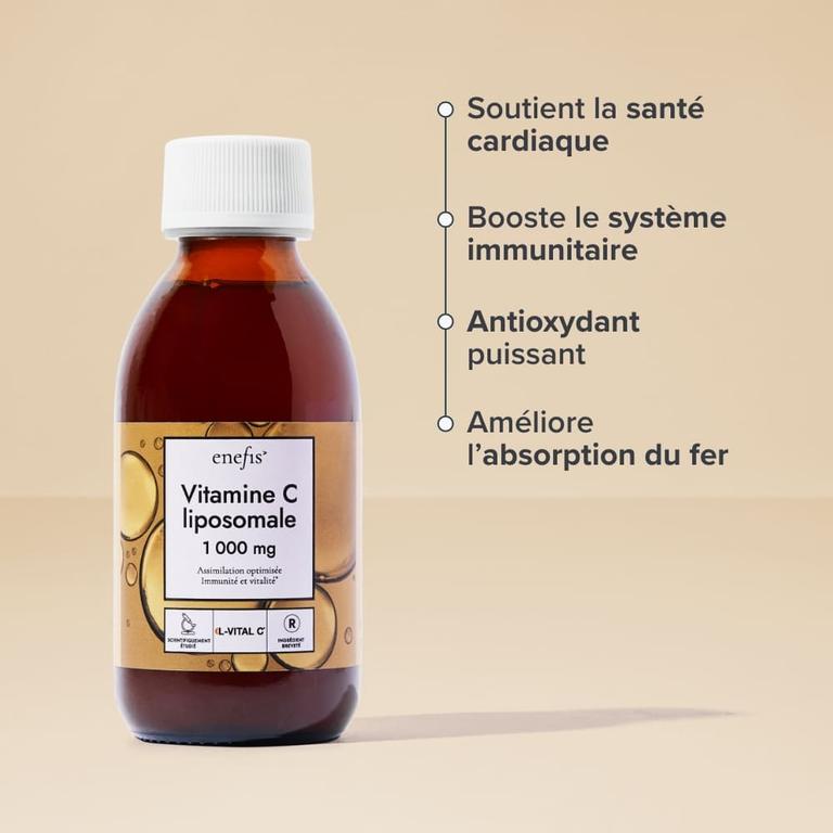 Vitamine C liposomale liquide 1000 mg
