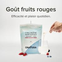Collagène marin hydrolysé goût fruits rouges
