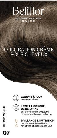 Coloration Crème 07 blond moyen