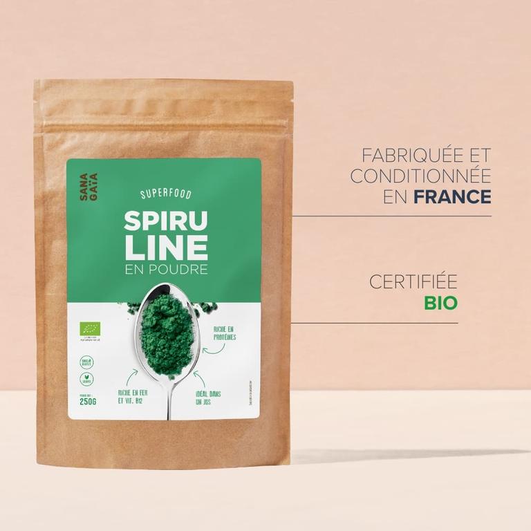 Spiruline en poudre Bio