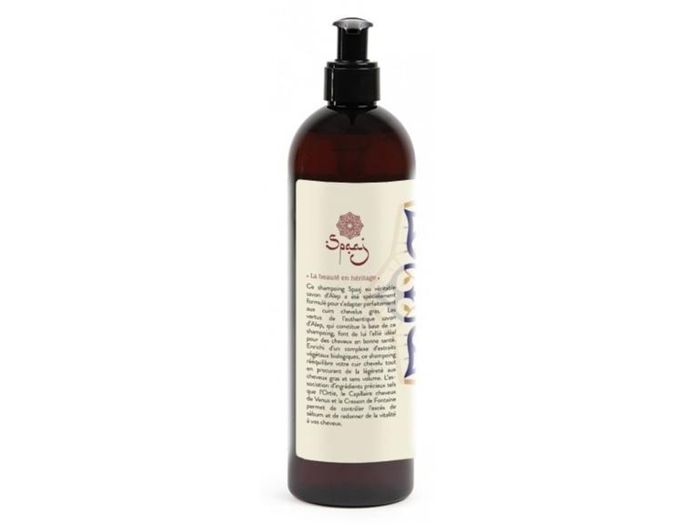 Shampoing Bio au savon d'Alep, cheveux gras